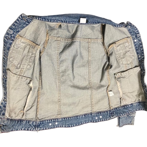 J Crew Vintage Washed Denim Jean Trucker Jacket - Picture 8 of 16